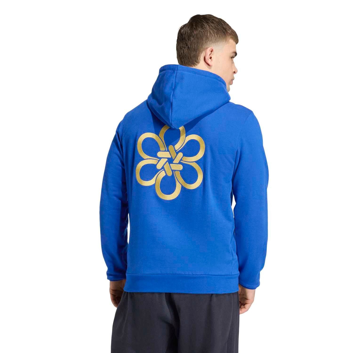 Mens adidas Chinese Knot Pack Hoodie 25/26 Blue