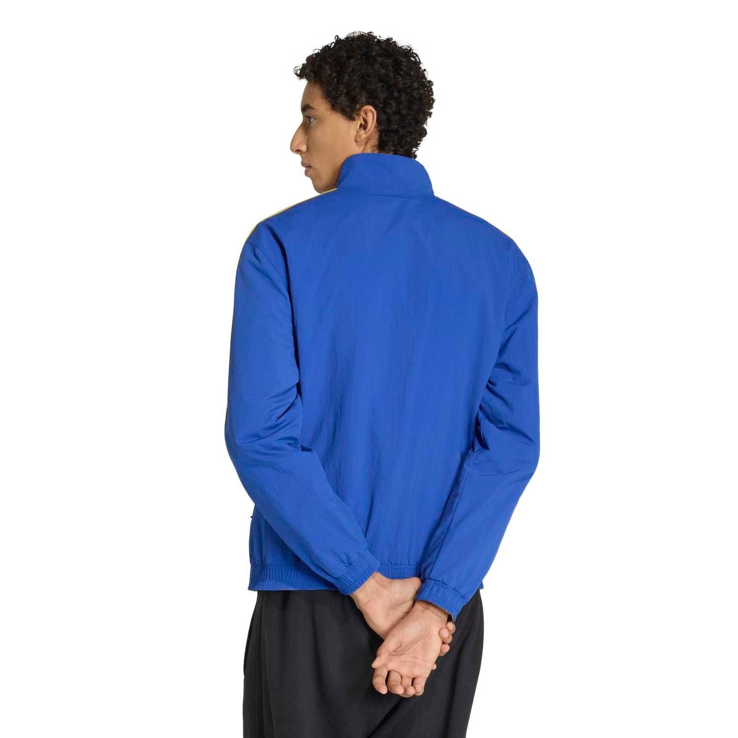 メンズリバーシブルジャケット adidas Chinese Knot Pack 25/26 ブルー