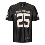 Men’s Real Madrid x NFL Black T-Shirt