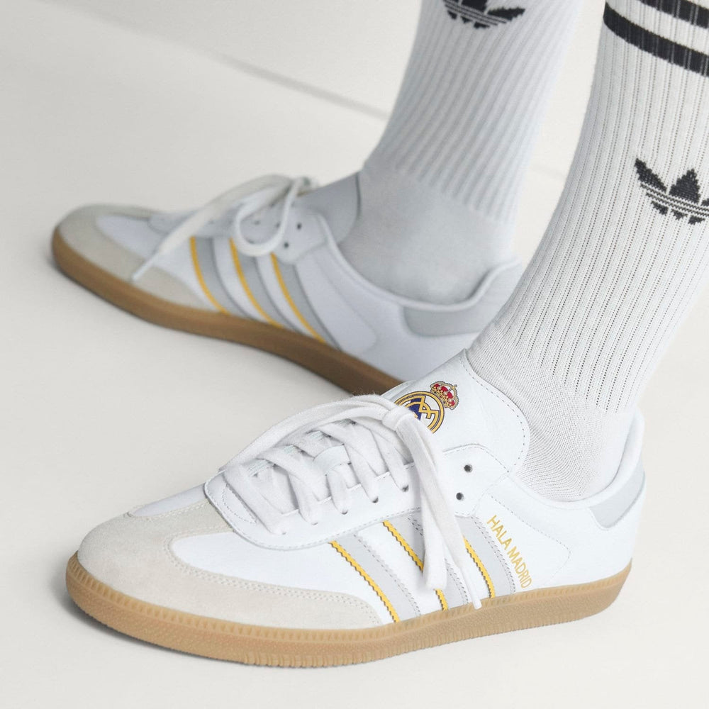 adidas Samba Real Madrid Shoes 25/26 White