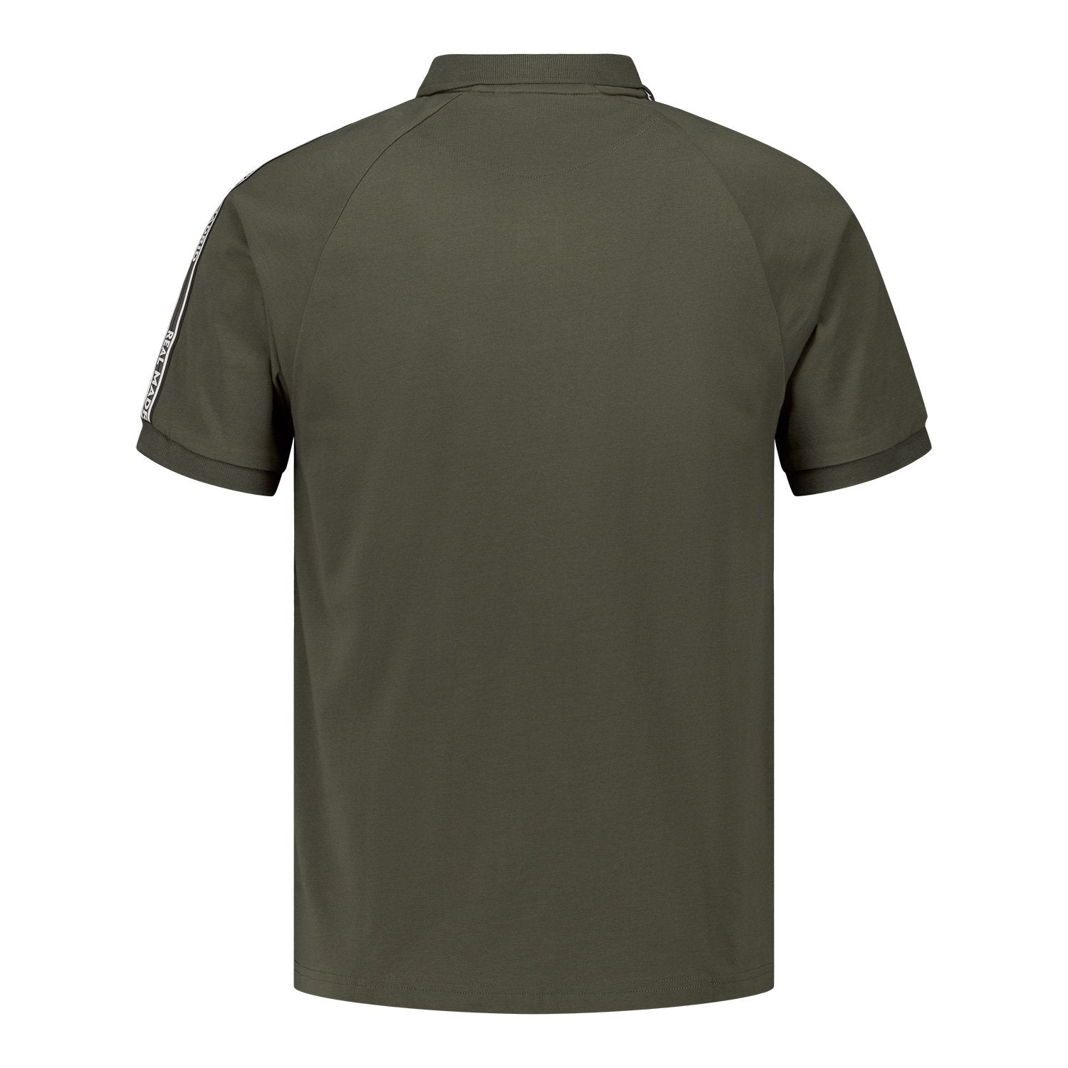 Mens Tape Polo Green