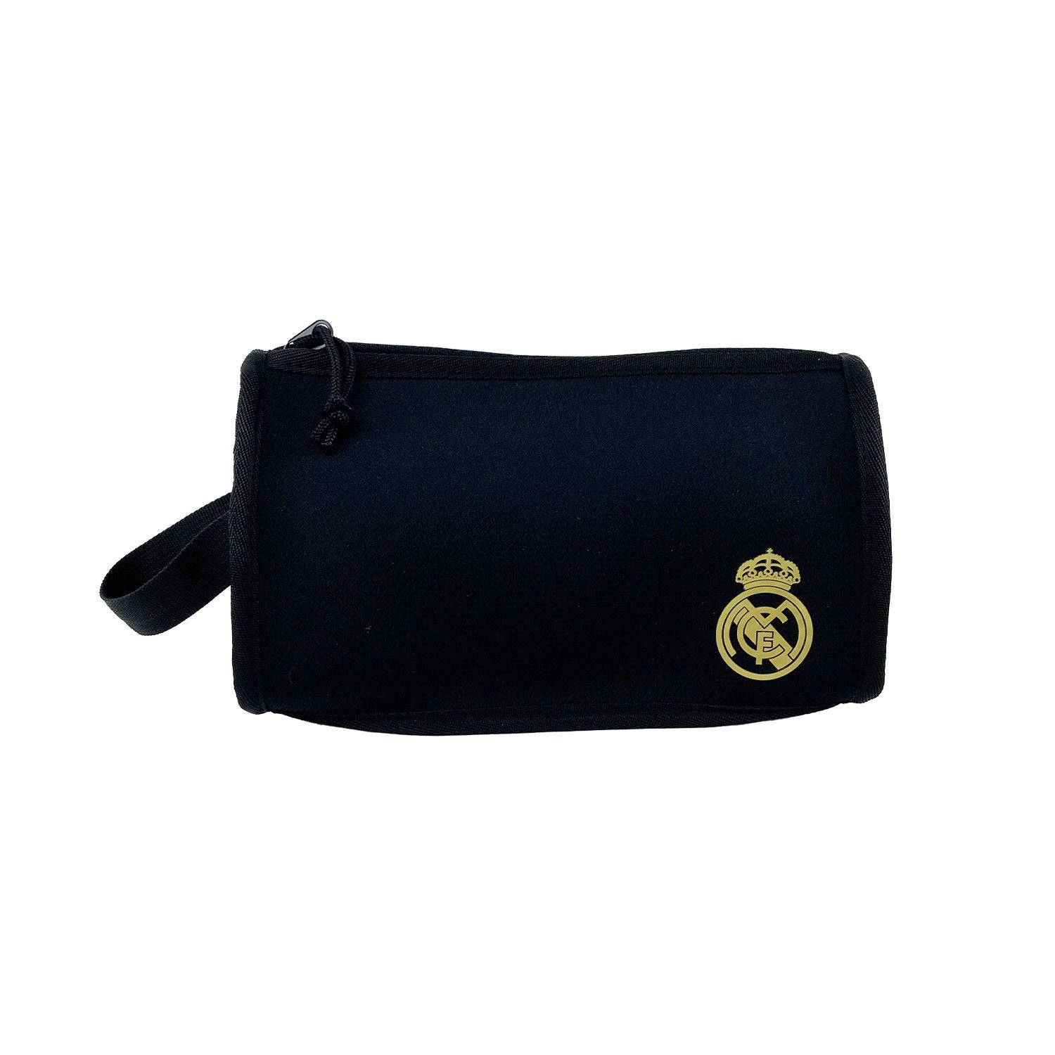 Neoprene Wash Bag Black/Gold Real Madrid