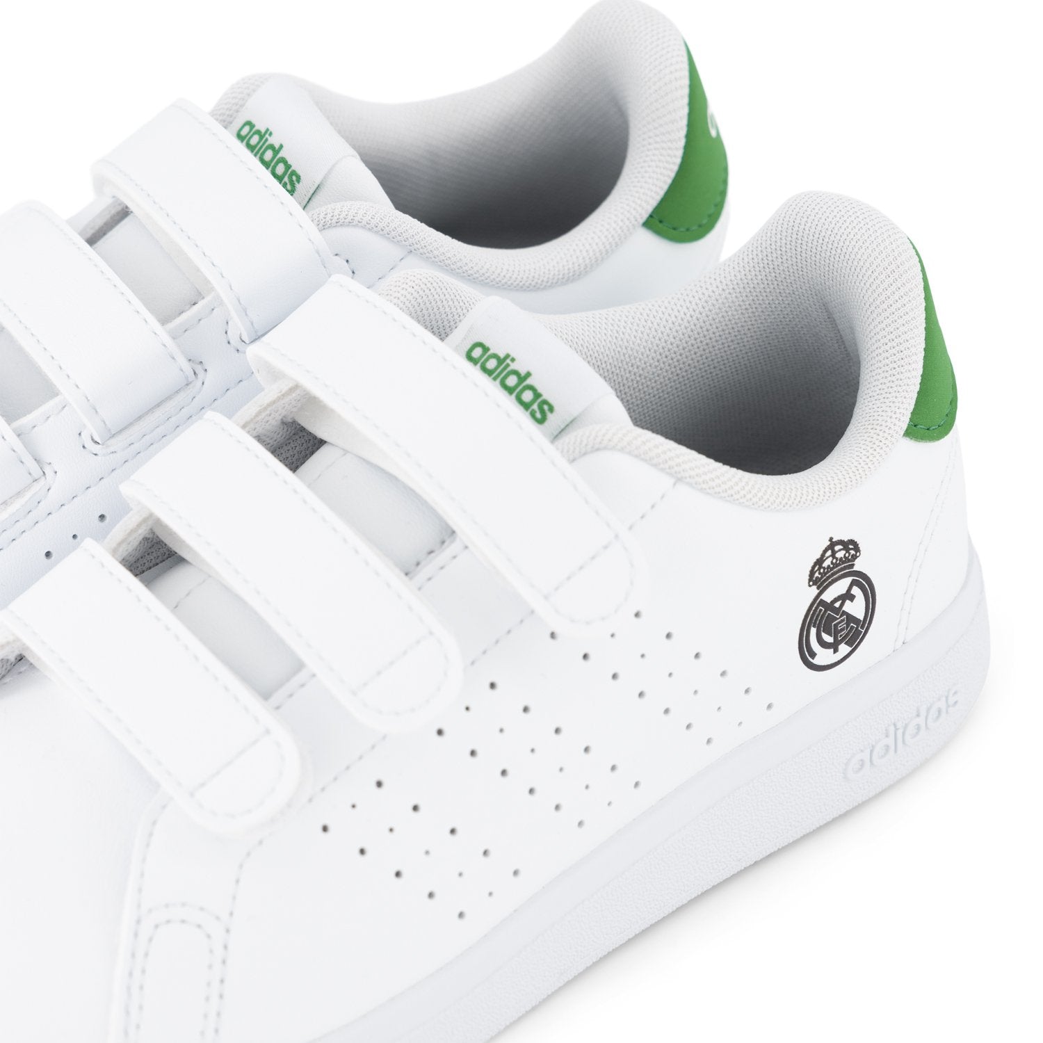 adidas Kids Advantage 2.0 Shoes White/Green