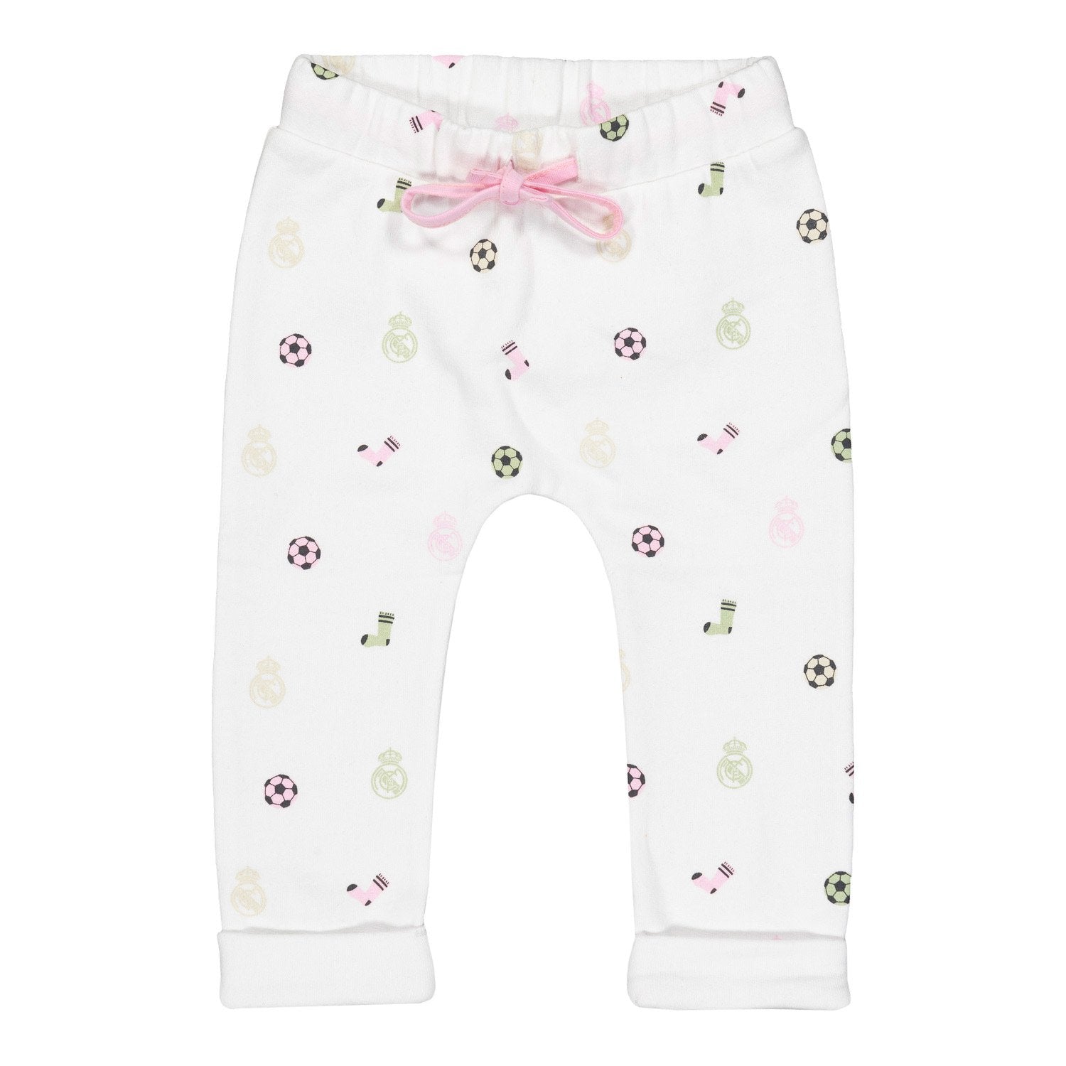 Set Pant & T-Shirt Baby Pink/White Real Madrid