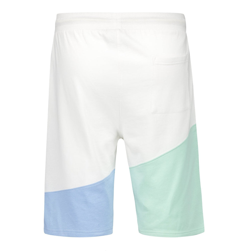 Mens Pastel Diagonal Panel Shorts Multicolor Real Madrid