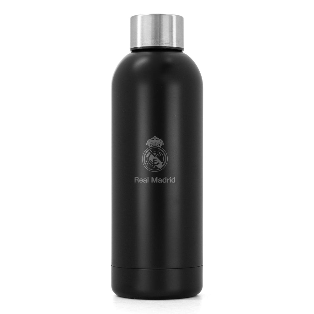 Stainless Steel Premium Thermo Bottle 500ml Black Real Madrid