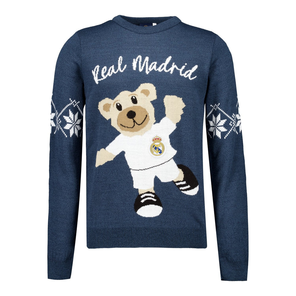 Mens Christmas Sweater Teddy Bear