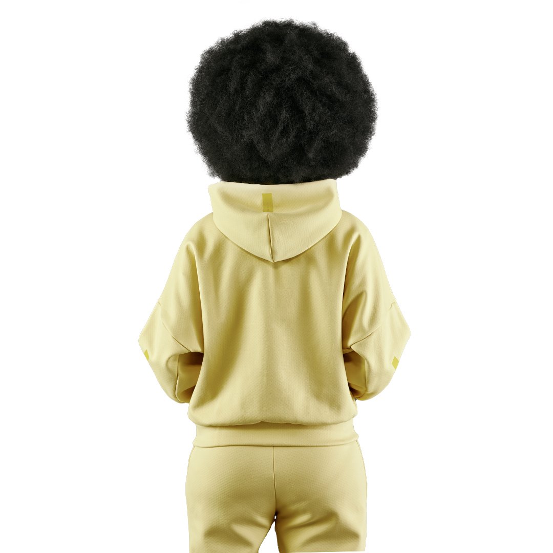 Womens adidas Real Urban Full Zip Hoodie Yellow