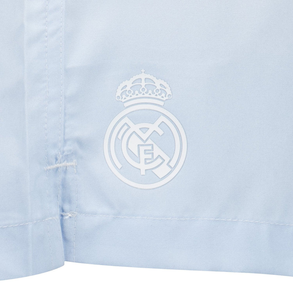 Mens Real Madrid Degrade Light Blue Swimshorts