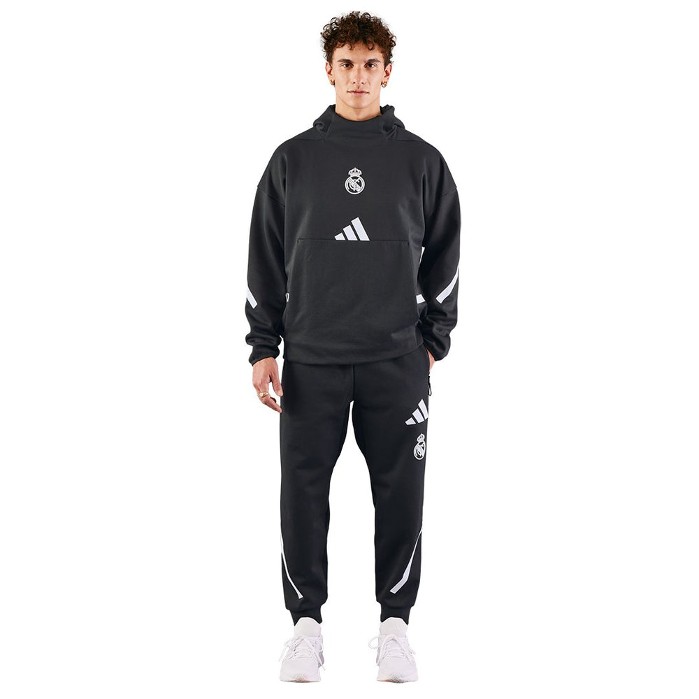 Mens adidas Real Urban Hoodie Black
