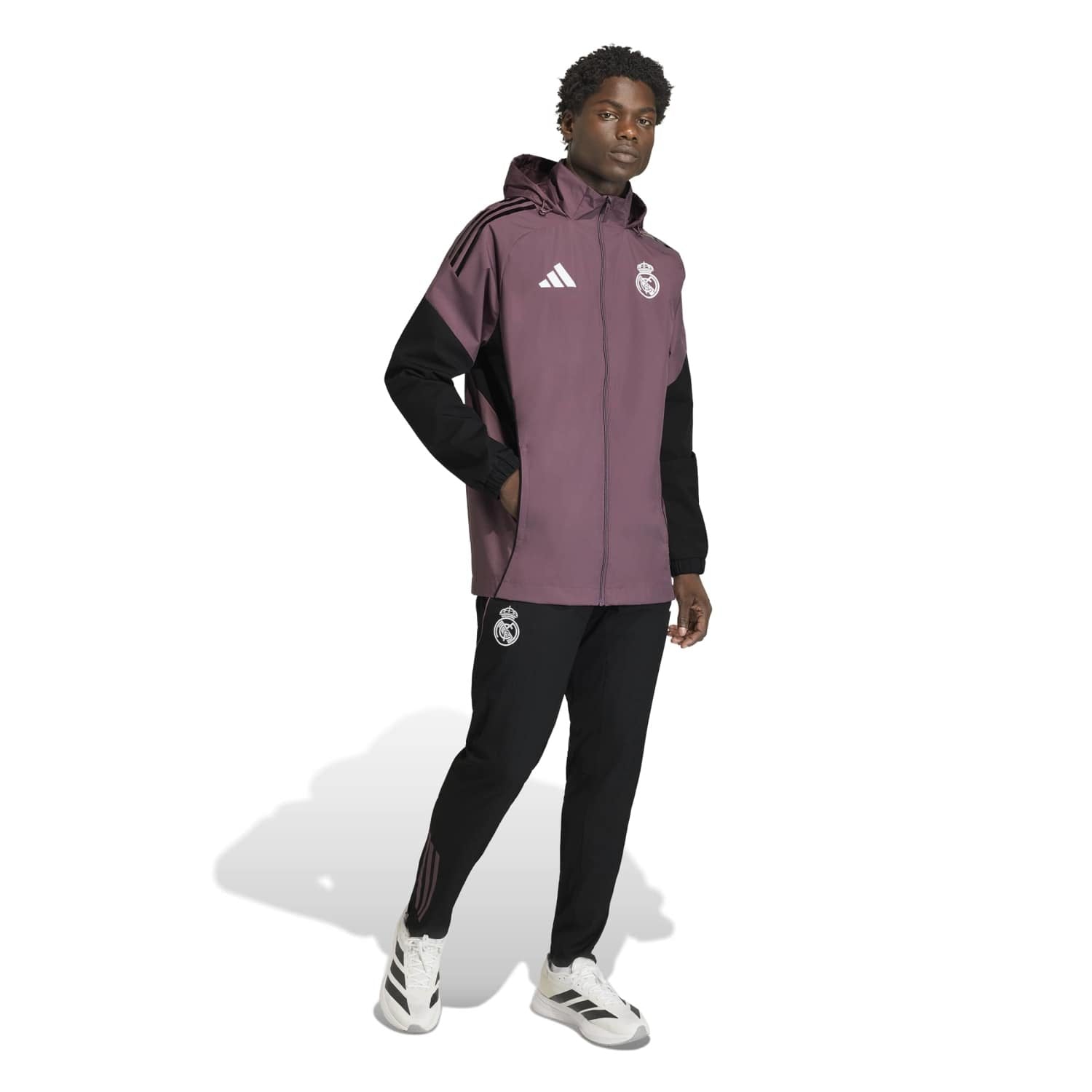 メンズ ジャケット adidas トレーニング 25/26 パープル – レアル