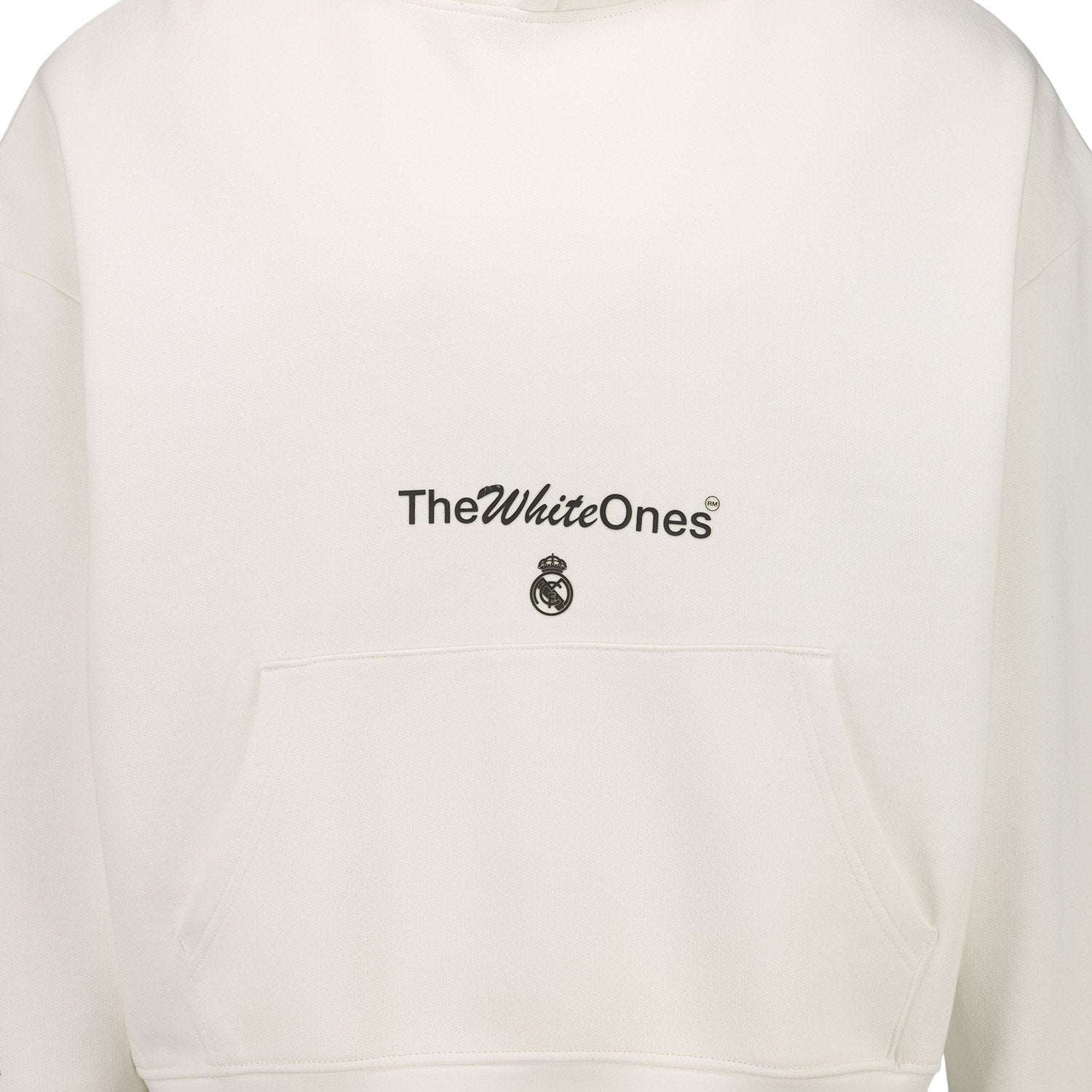 Mens The White Ones Graphic Hoodie White