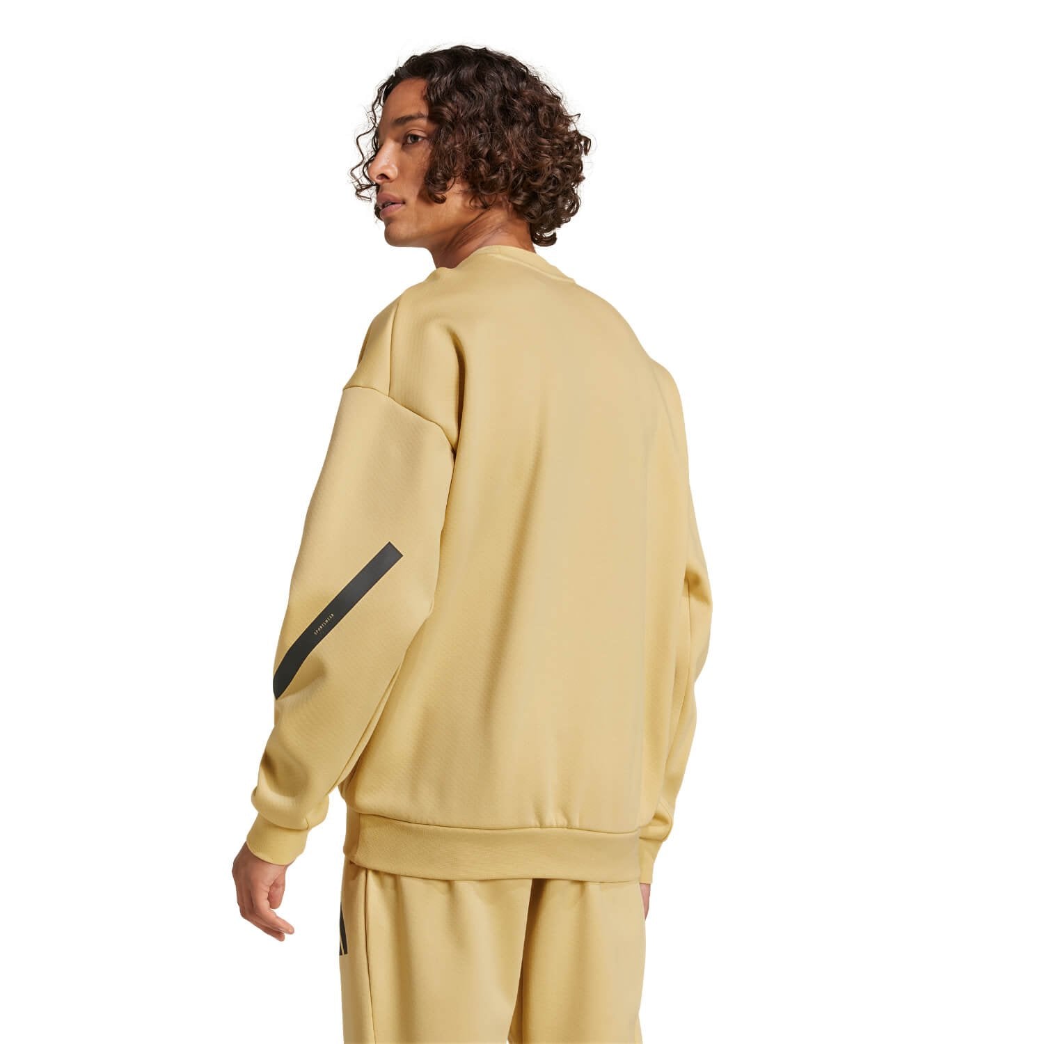 Mens adidas Real Urban Crew Sweatshirt Oat