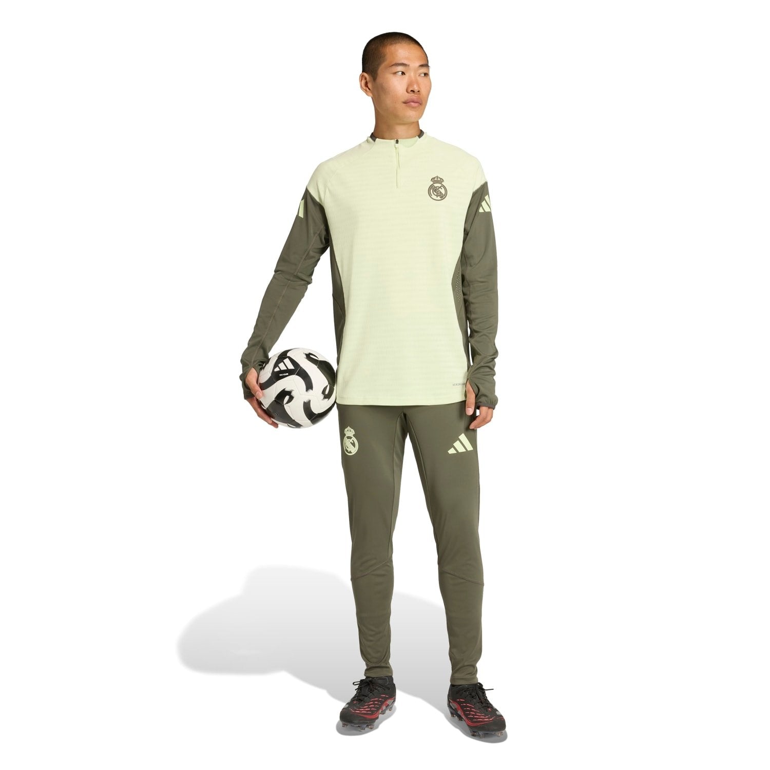 アディダスメンズ プロ トレーニングパンツ 25/26 グレー – レアル