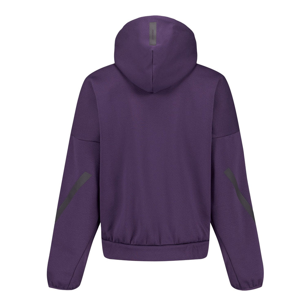 Womens Adidas Real Urban Full Zip Hoodie Purple