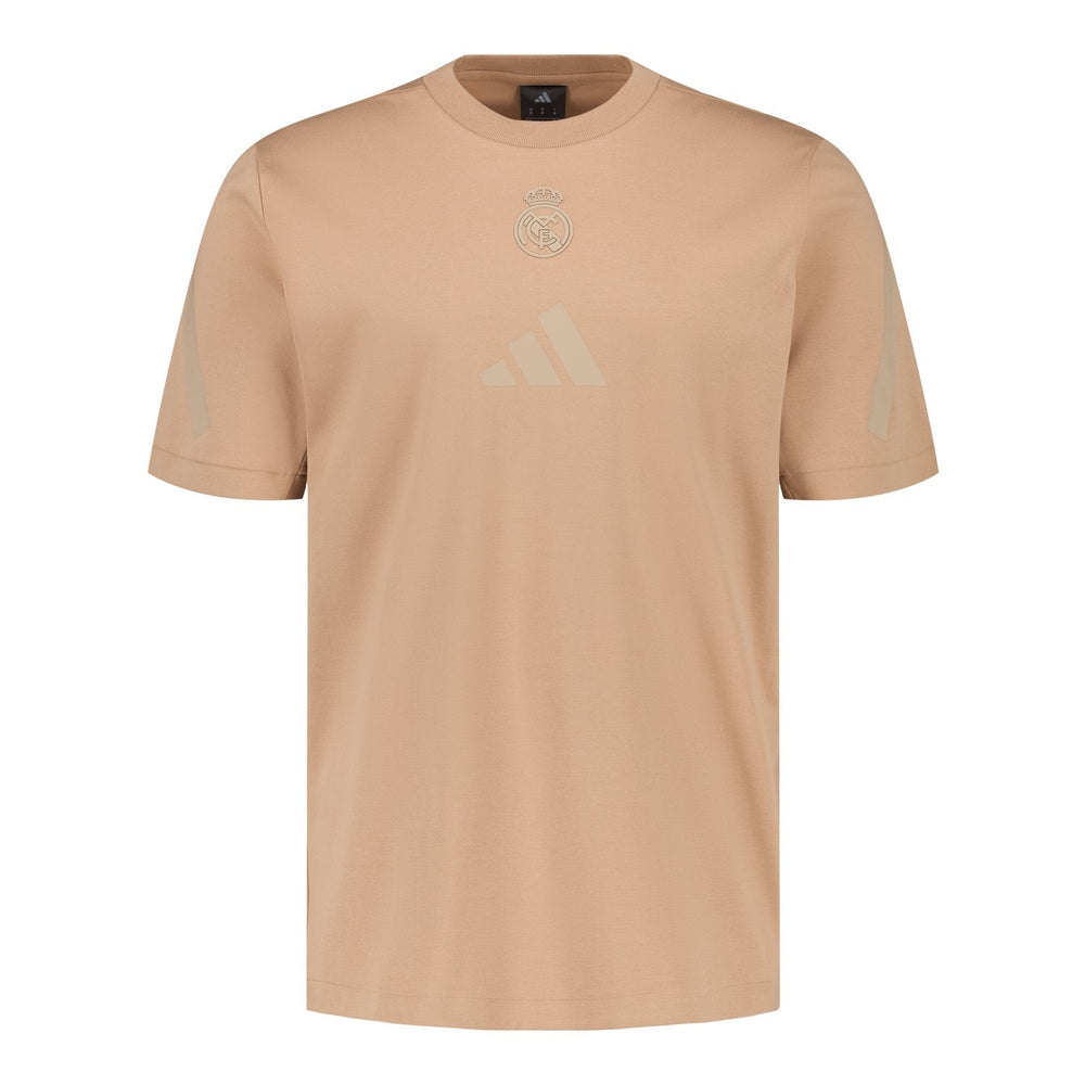 Mens Adidas Real Urban T-shirt Beige