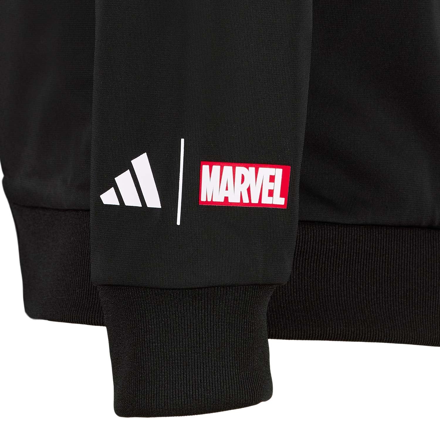 ユース adidas Marvel トラックトップ 25/26 ブラック – レアル