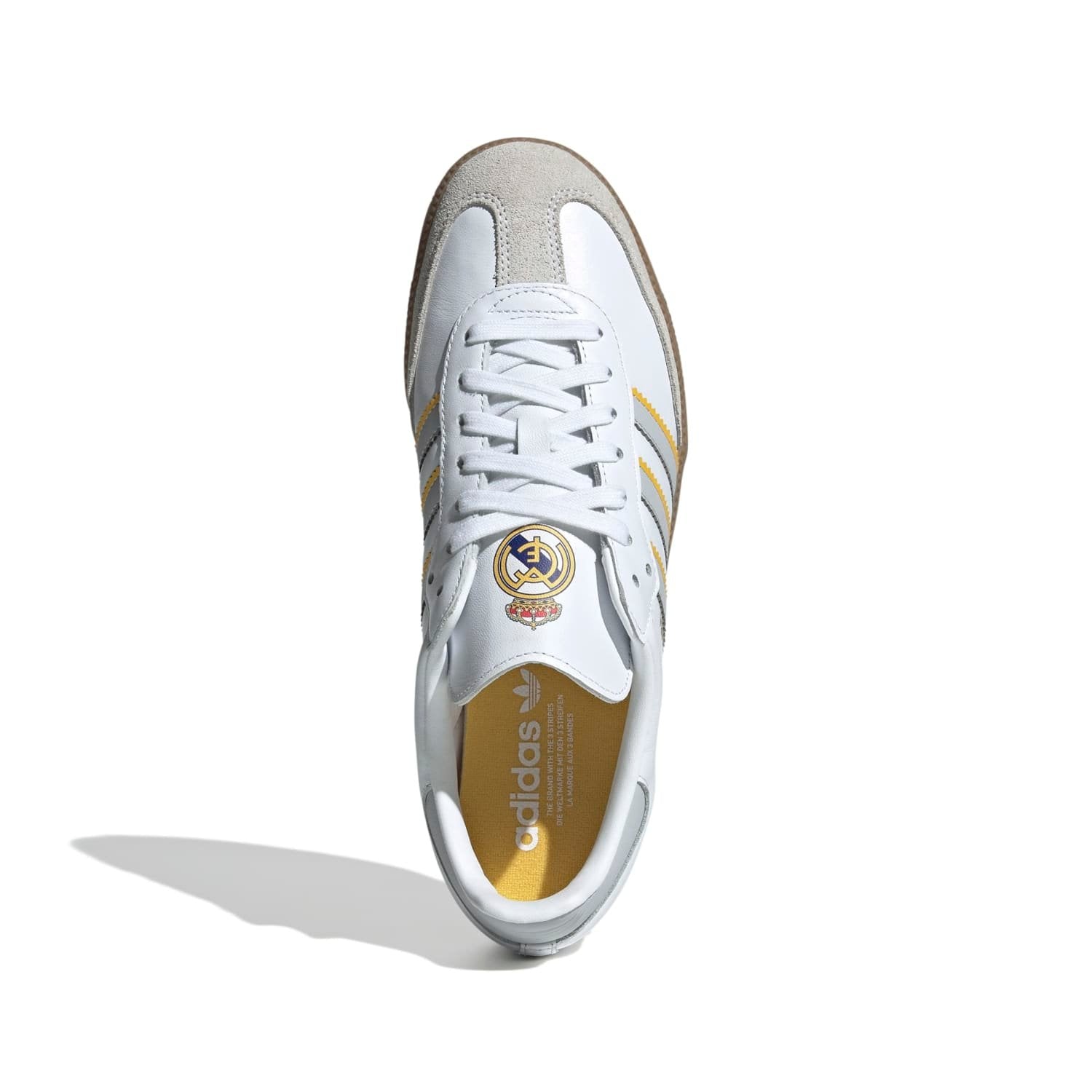 adidas Samba Real Madrid Shoes 25/26 White