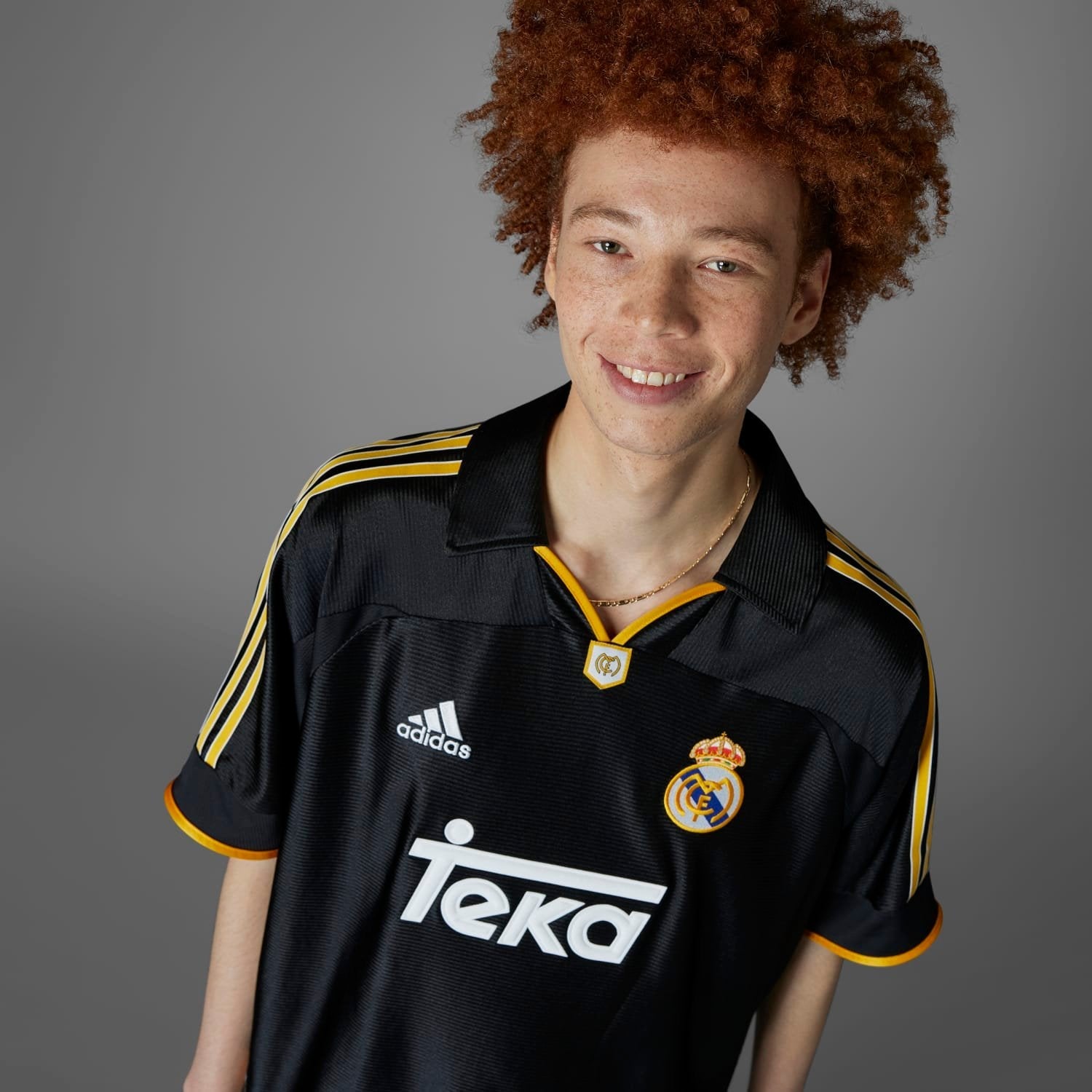 メンズ アウェイ Bring Back 99/00 ジャージ ブラック – レアル