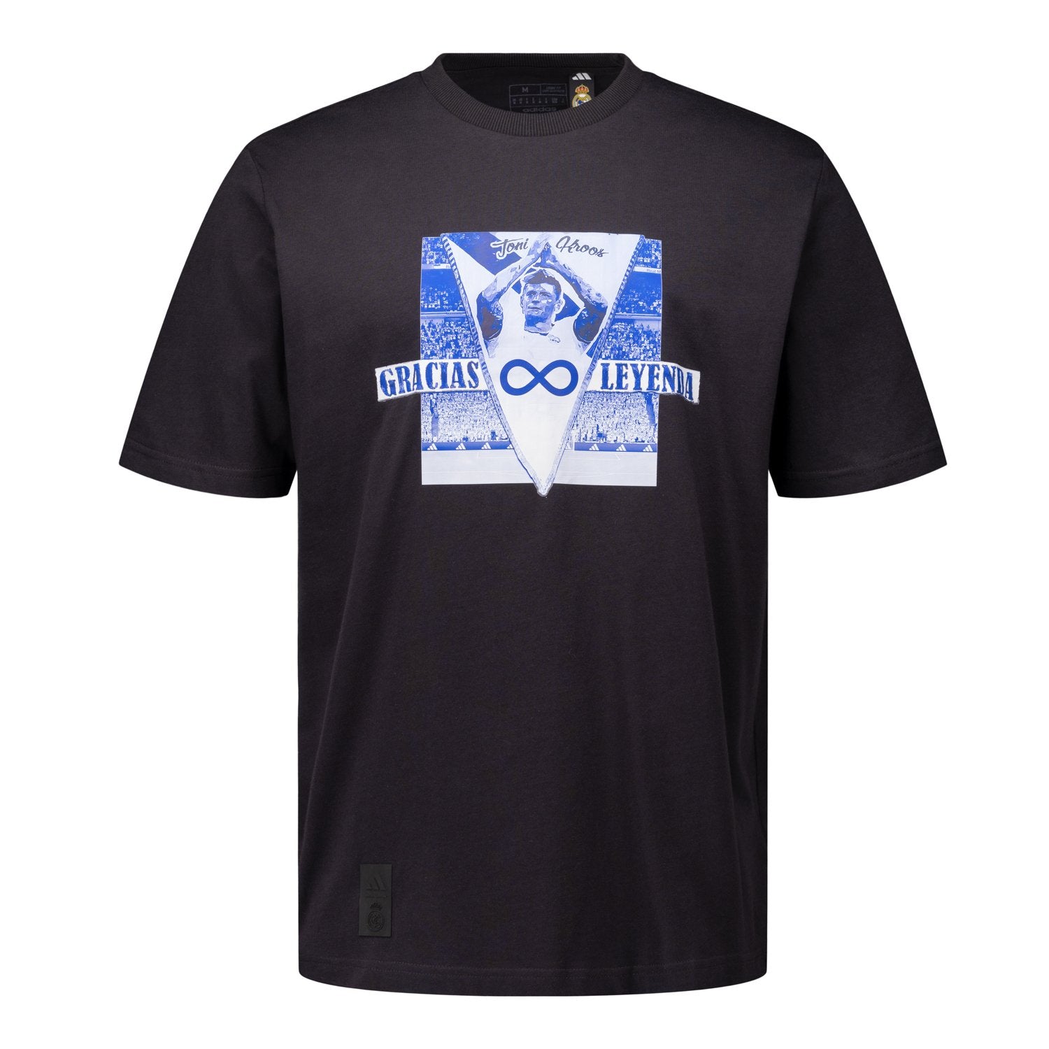 Mens T-Shirt Kroos adidas Magic Moments Black