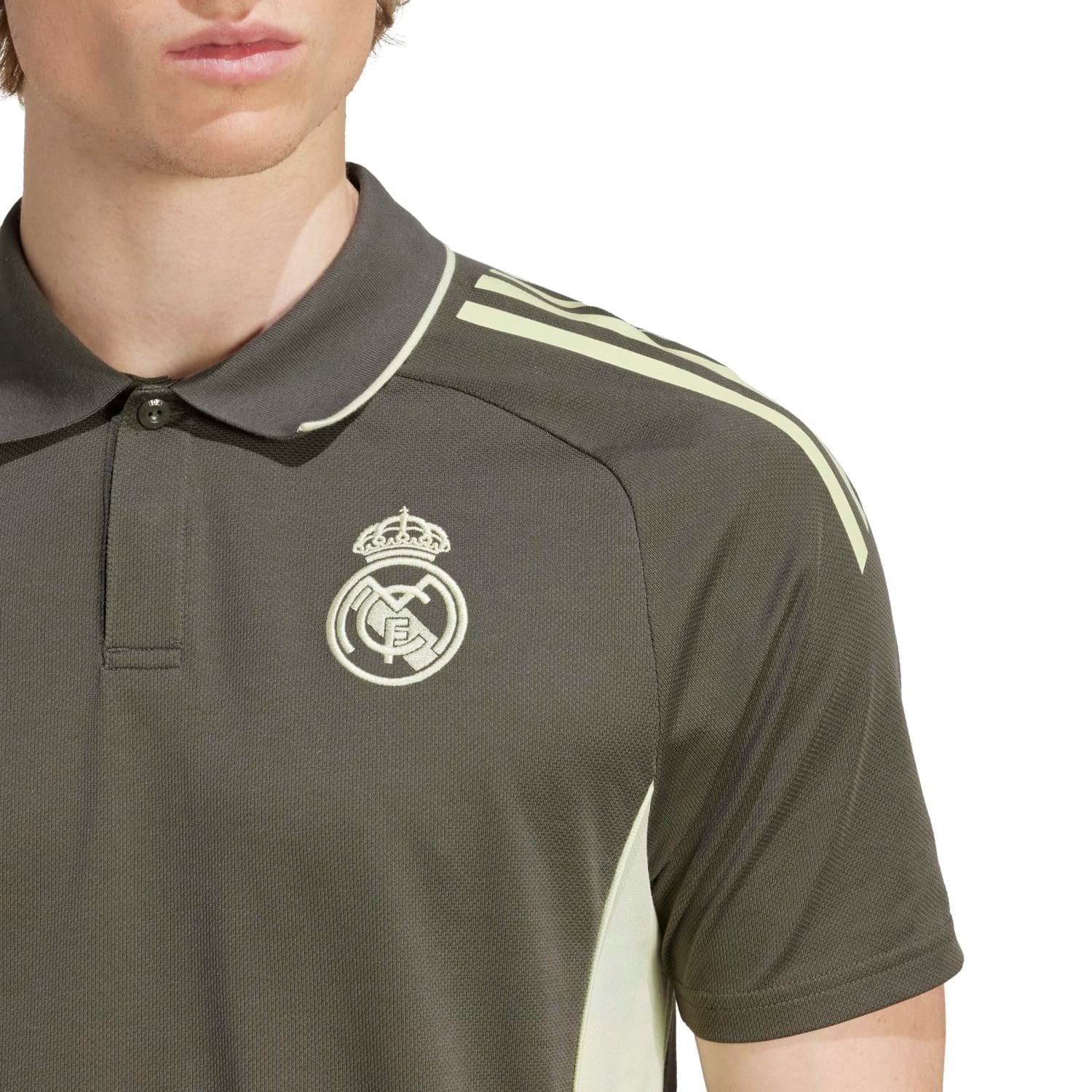 Mens adidas Training Polo 25/26 Dark Olive