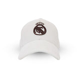 Gorra Escudo de Pana Beige Real Madrid