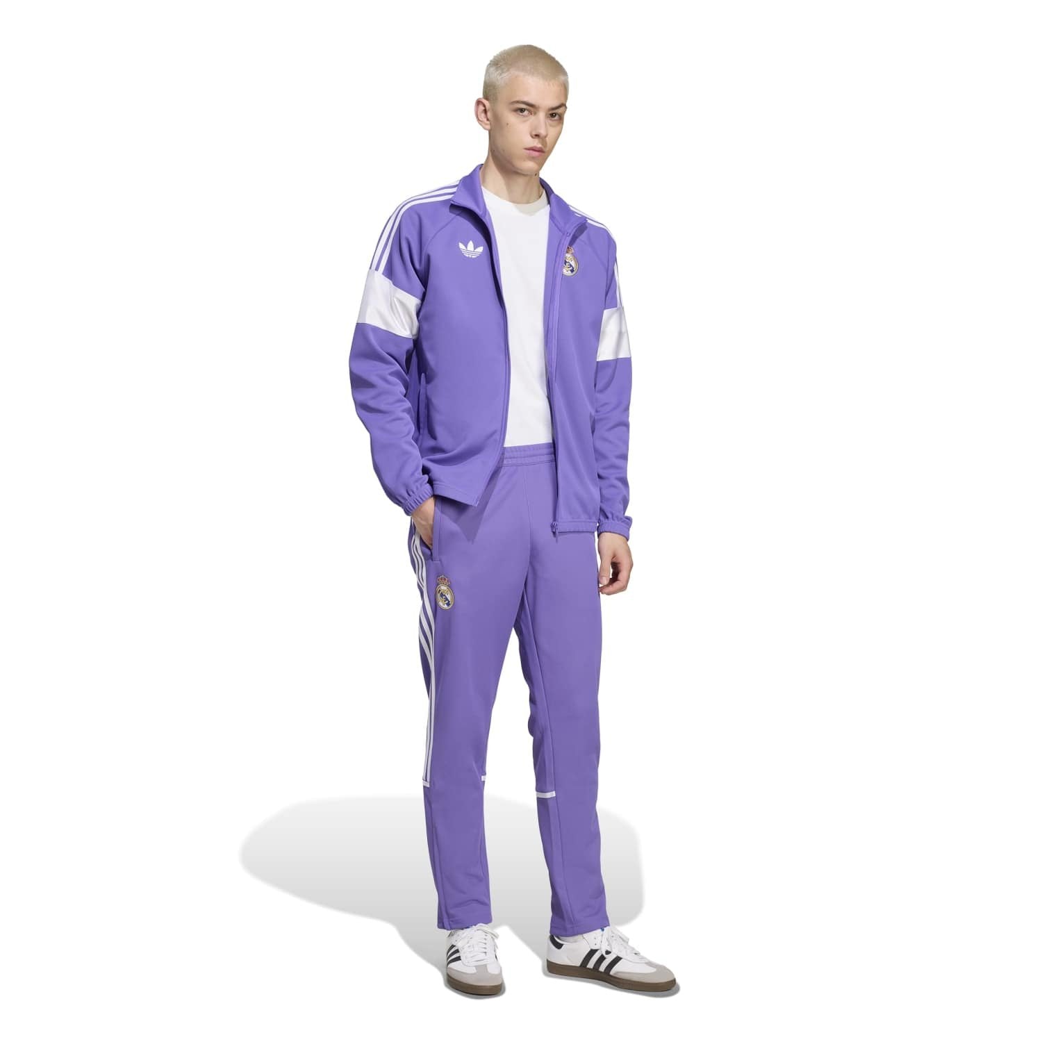 Mens adidas Originals LFSTLR Track Pants 25/26 Purple