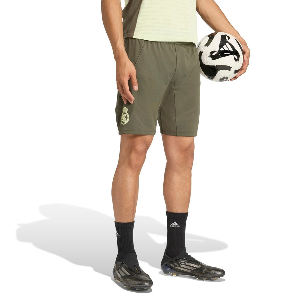 Mens adidas Pro Training Shorts 25/26 Dark Olive