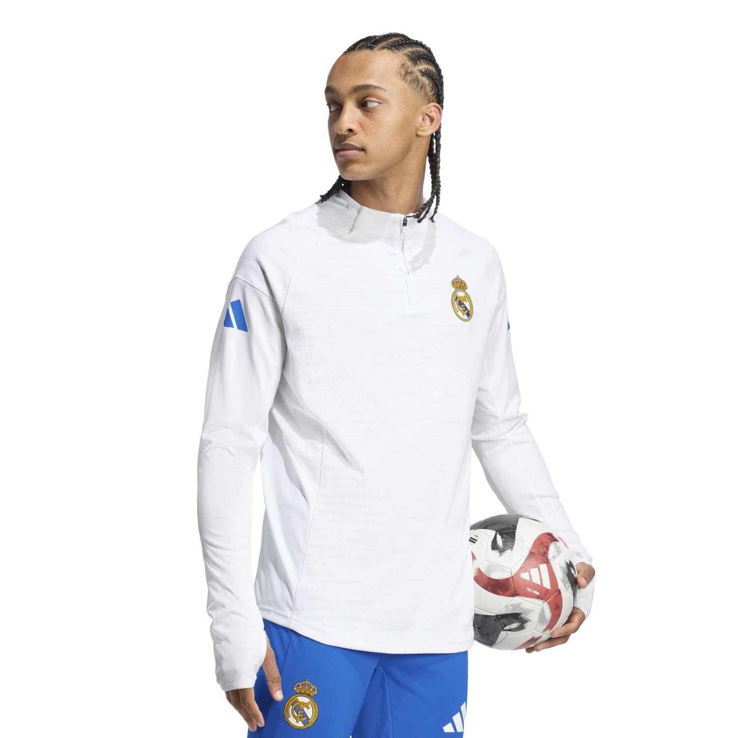 Mens adidas UCL Pro Training Top 25/26 White