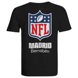 男款 Bernabéu x NFL 徽章 T恤 黑色