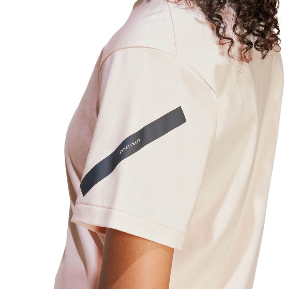 Womens adidas Real Urban T-Shirt Light Pink