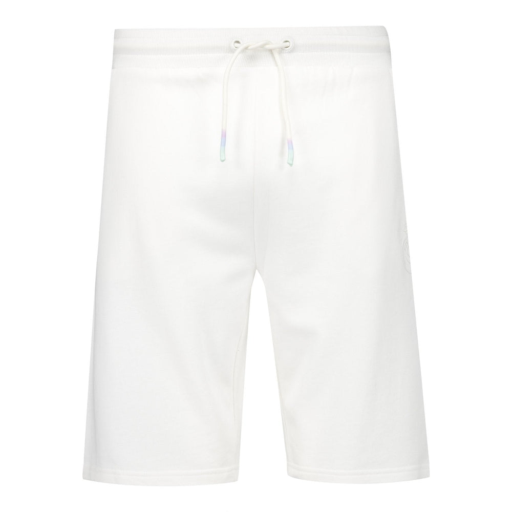 Mens Pastel Sweat Shorts White Real Madrid