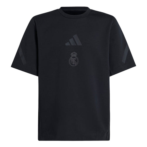 Kids adidas Real Urban T-Shirt Black/ Black