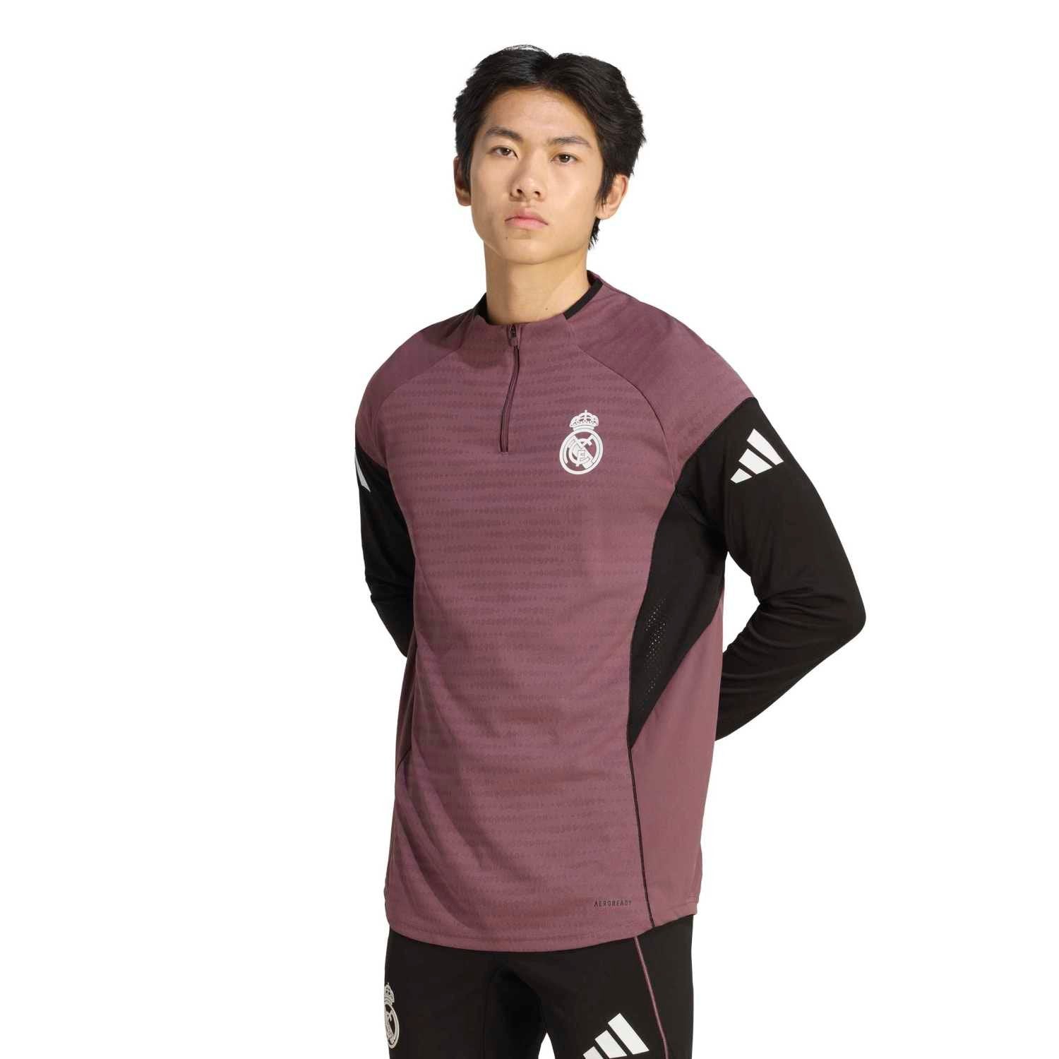 メンズ プロ スウェット adidas トレーニング 25/26 パープル – レアル