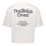 男士 The White Ones 字母印花 T 恤 白色﻿