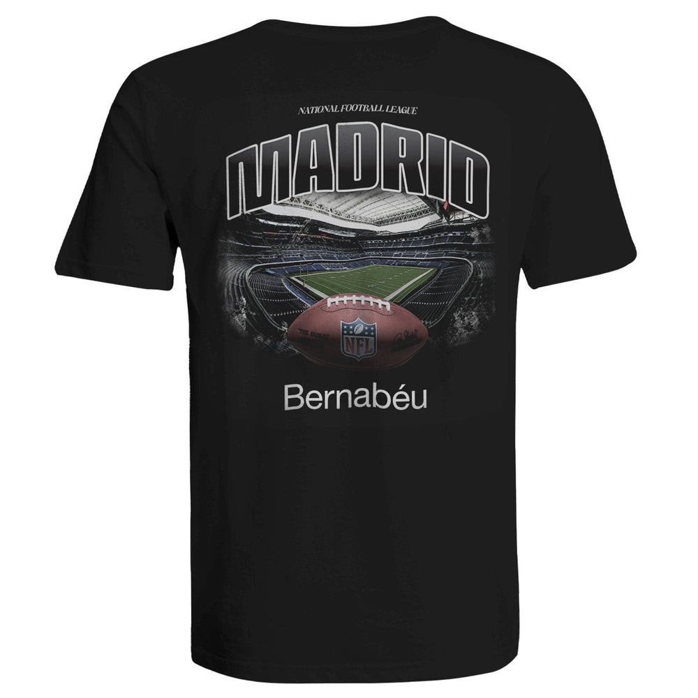 Mens Bernabéu x NFL Football Field Shirt Black