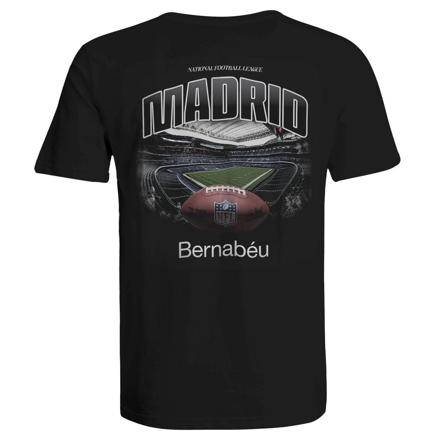 Mens Bernabéu x NFL Football Field Shirt Black