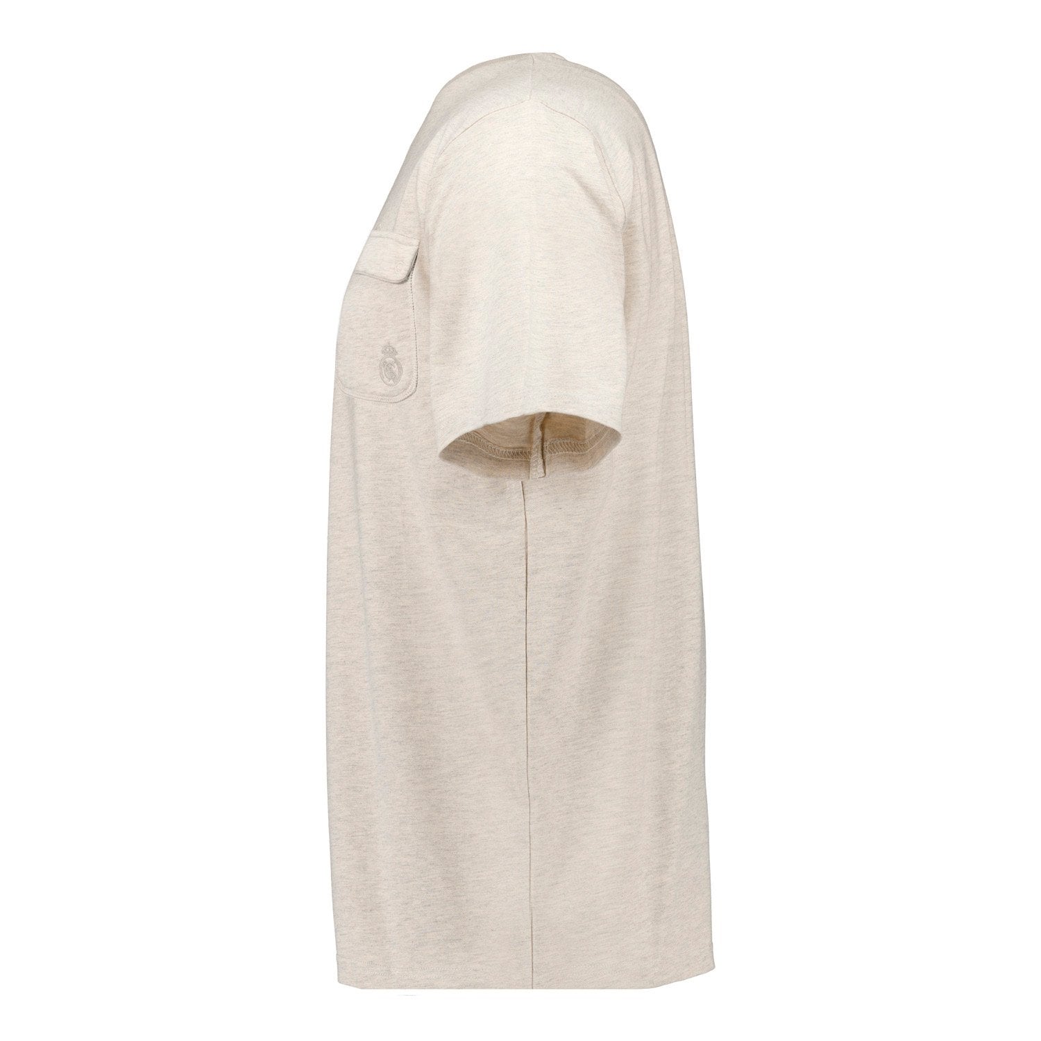 Mens Plum Noir Pocket T-Shirt Cream