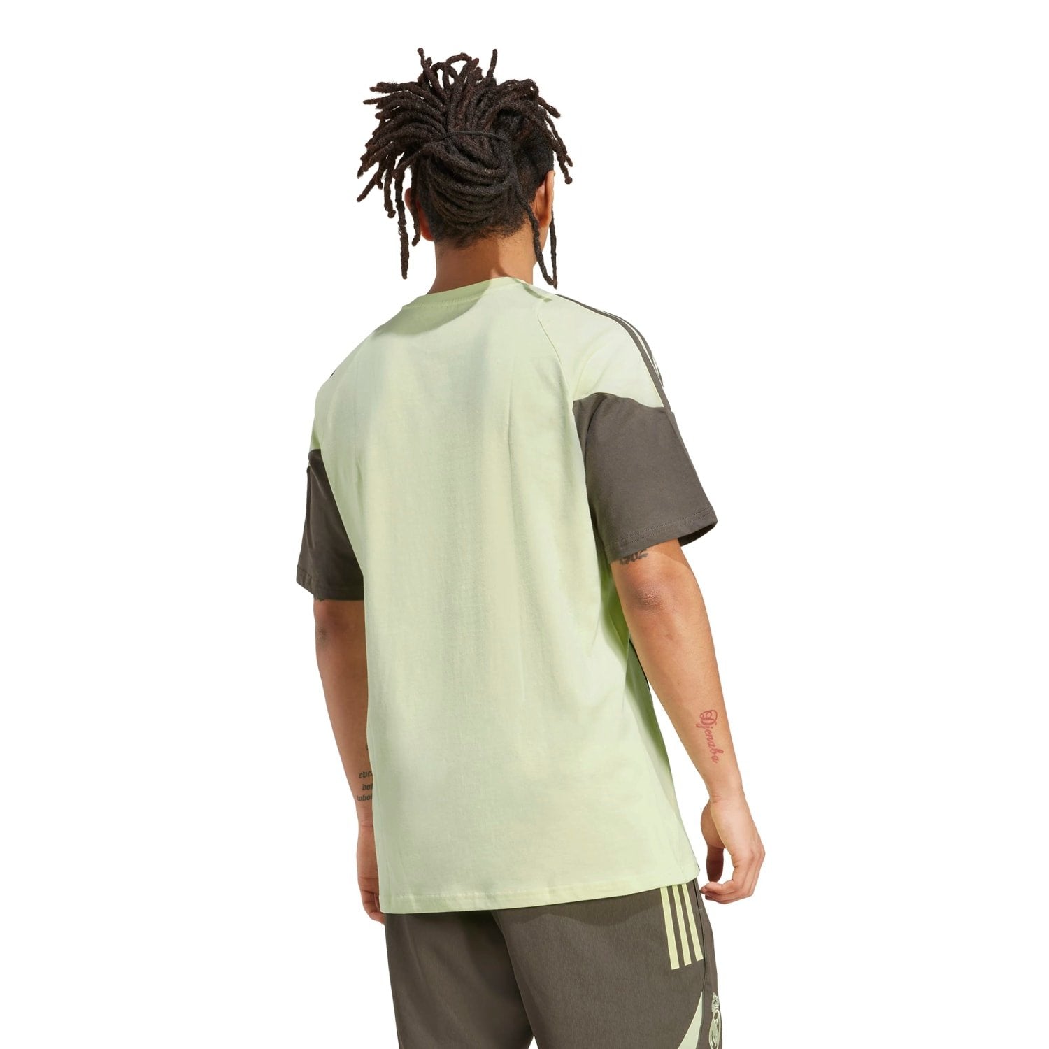 Mens adidas Training T-Shirt 25/26 Lime Green