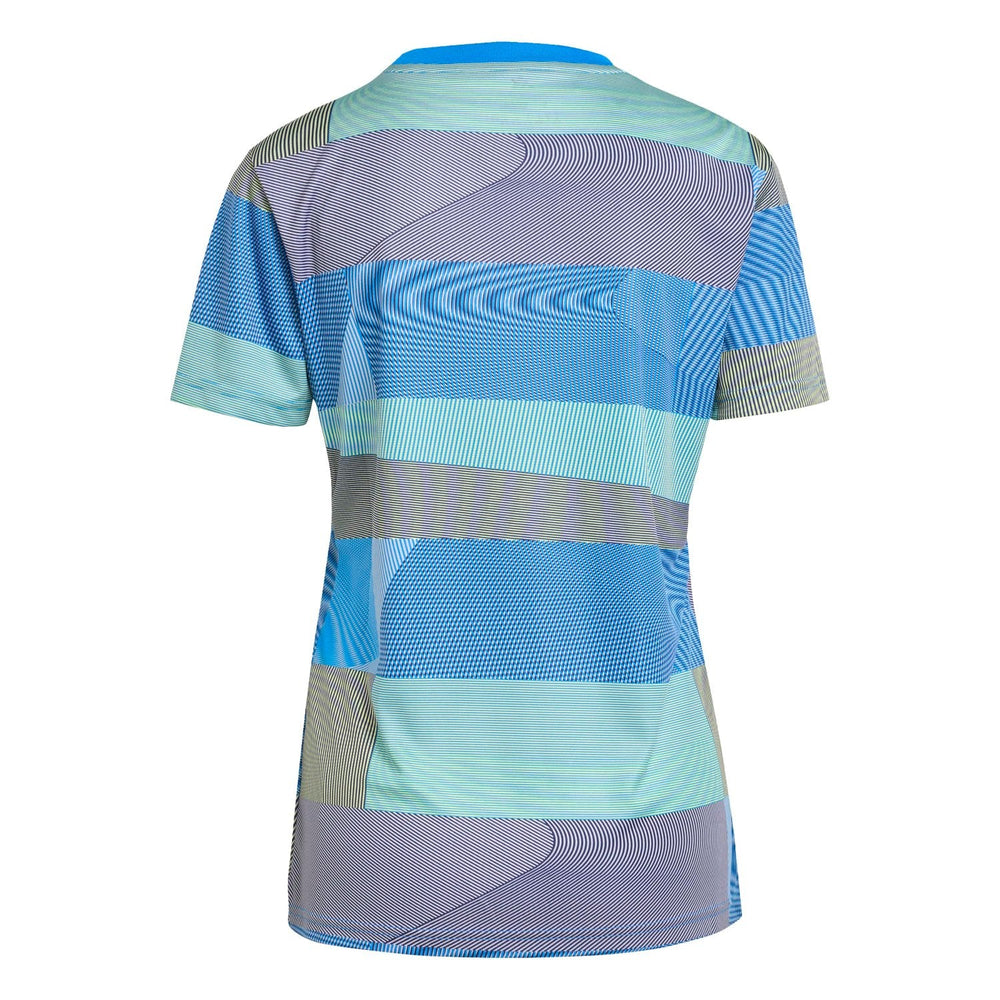 Womens adidas Warm Up Shirt 25/26 Blue