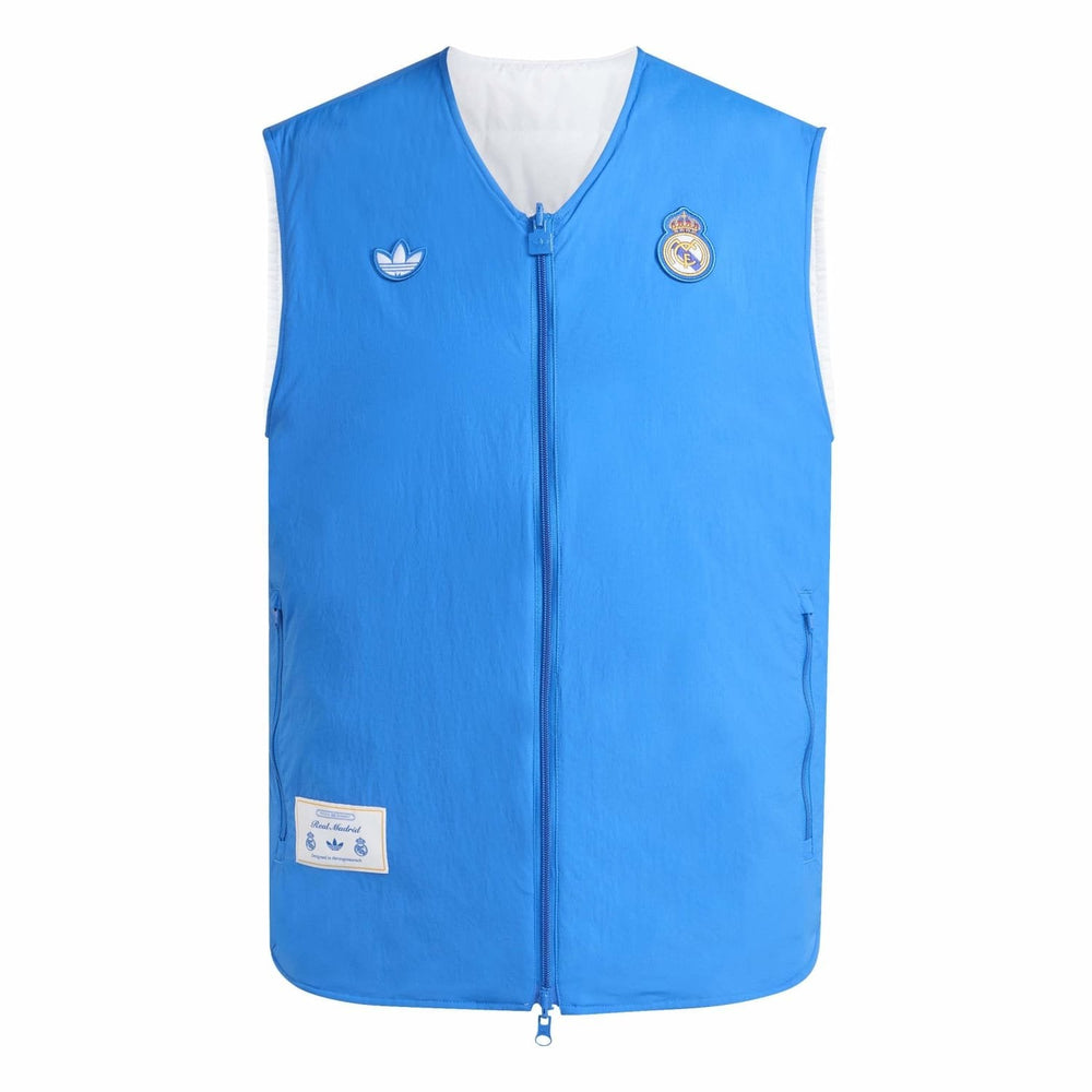 Mens adidas Originals Terrace Icons Reversible Vest 25/26 Blue