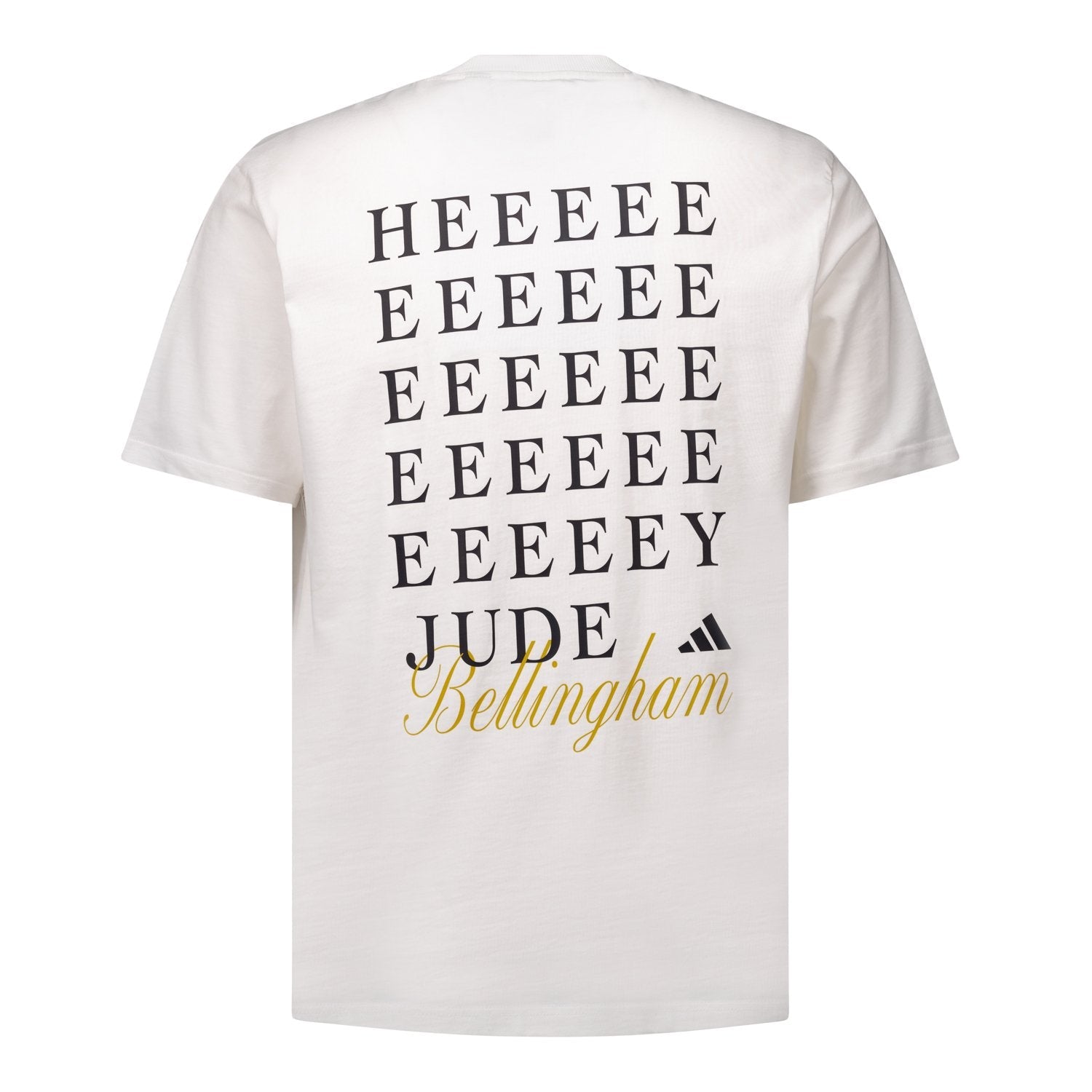 Mens T-Shirt Bellingham adidas Magic Moments White