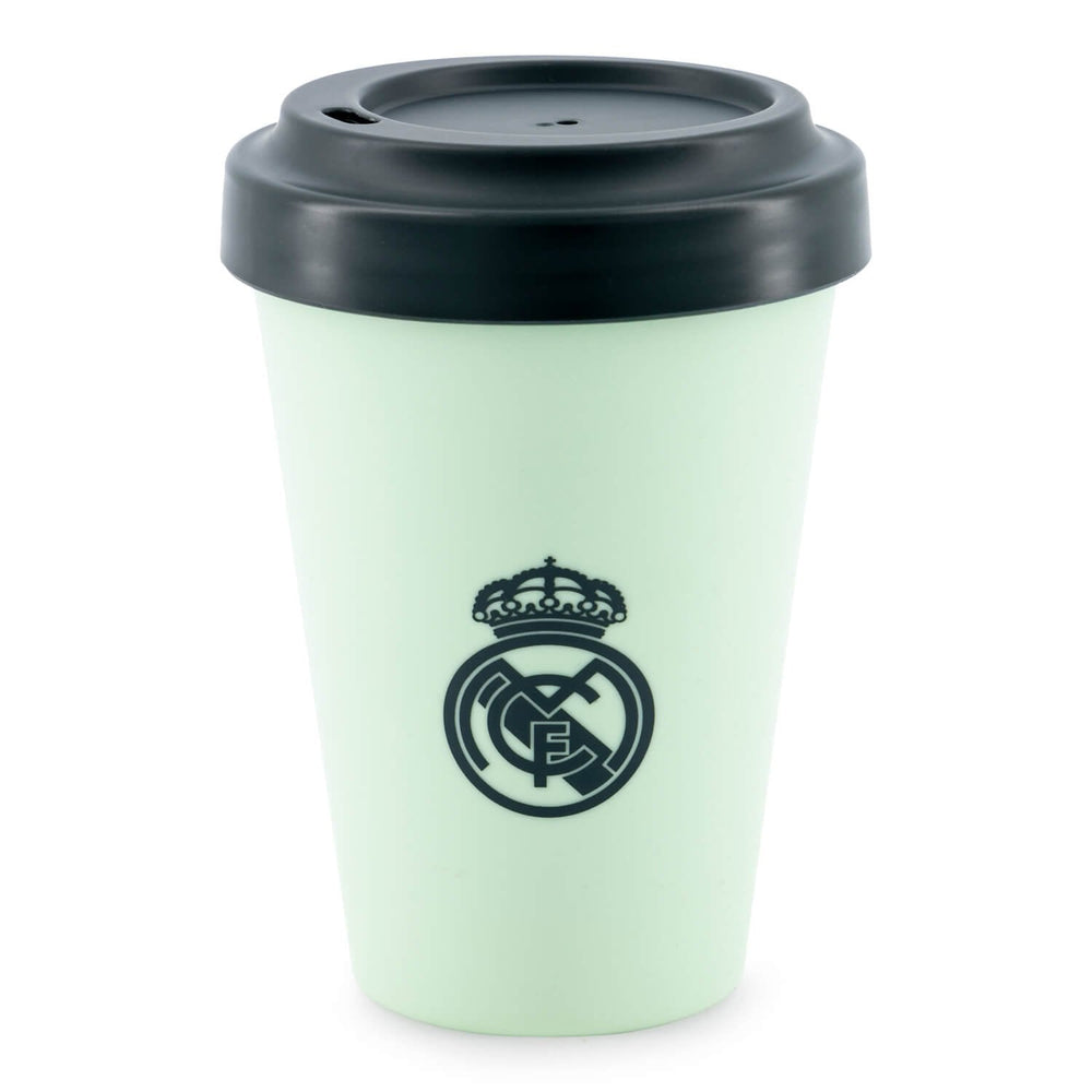 400ml To Go Cup With Lid Mint Real Madrid
