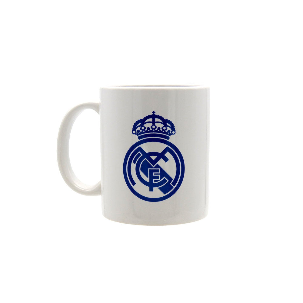 300ml Crest Ceramic Mug White/Blue Real Madrid