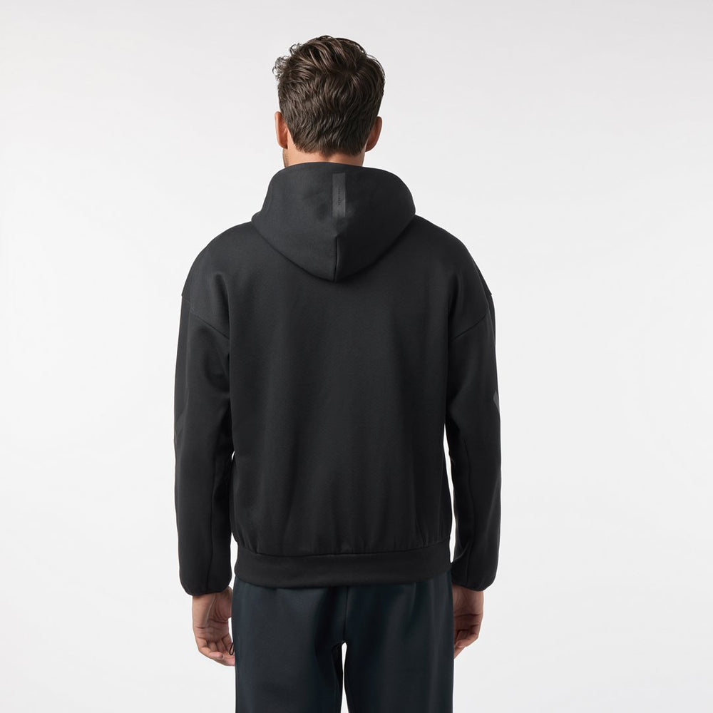 Mens adidas Real Urban Full Zip Hoodie Black