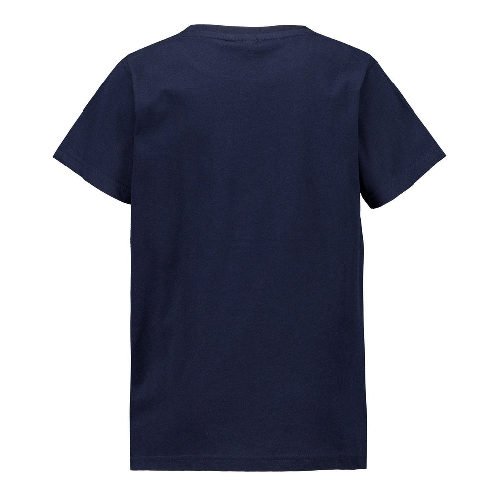 Kids Color Crest T-Shirt Navy Real Madrid