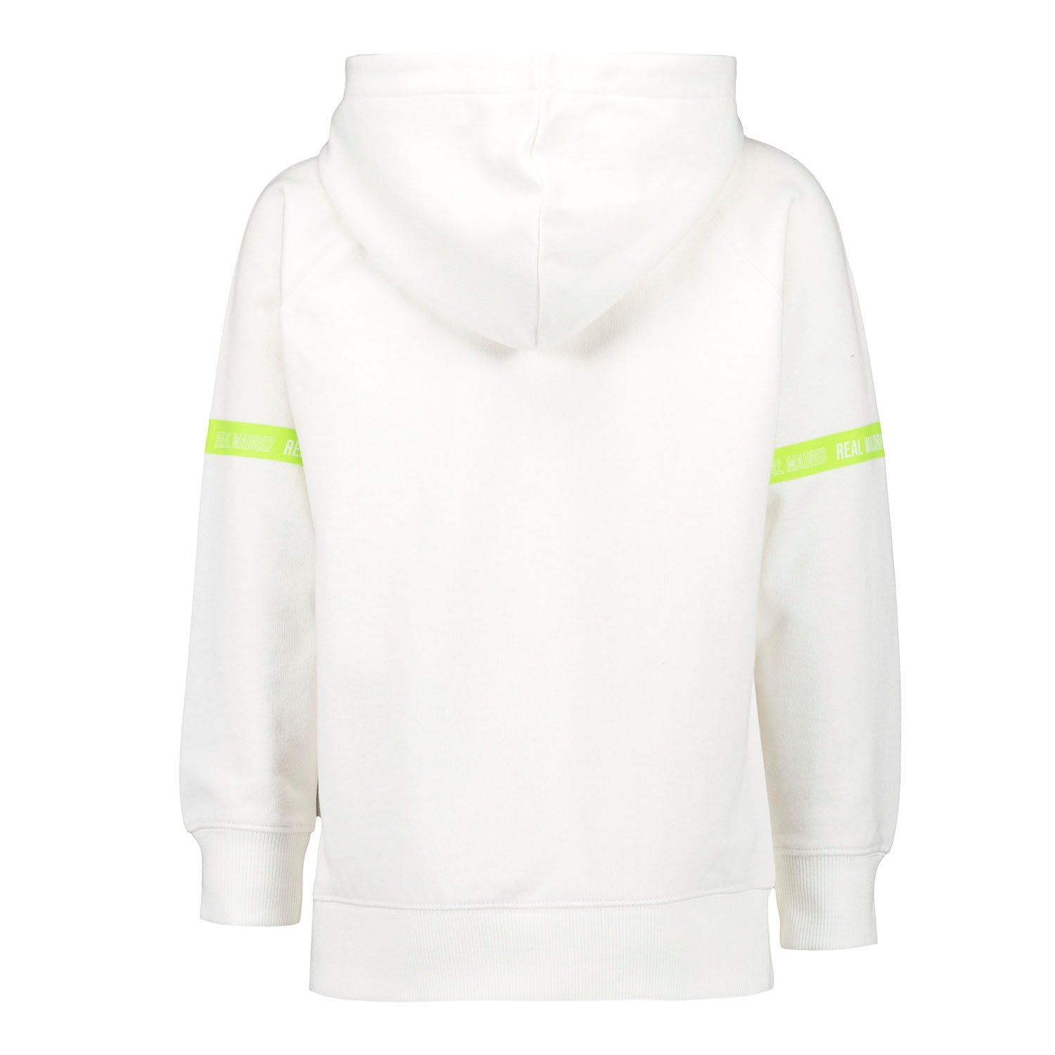 Kids Hoodie Fan Kids Tape Sleeve White Real Madrid