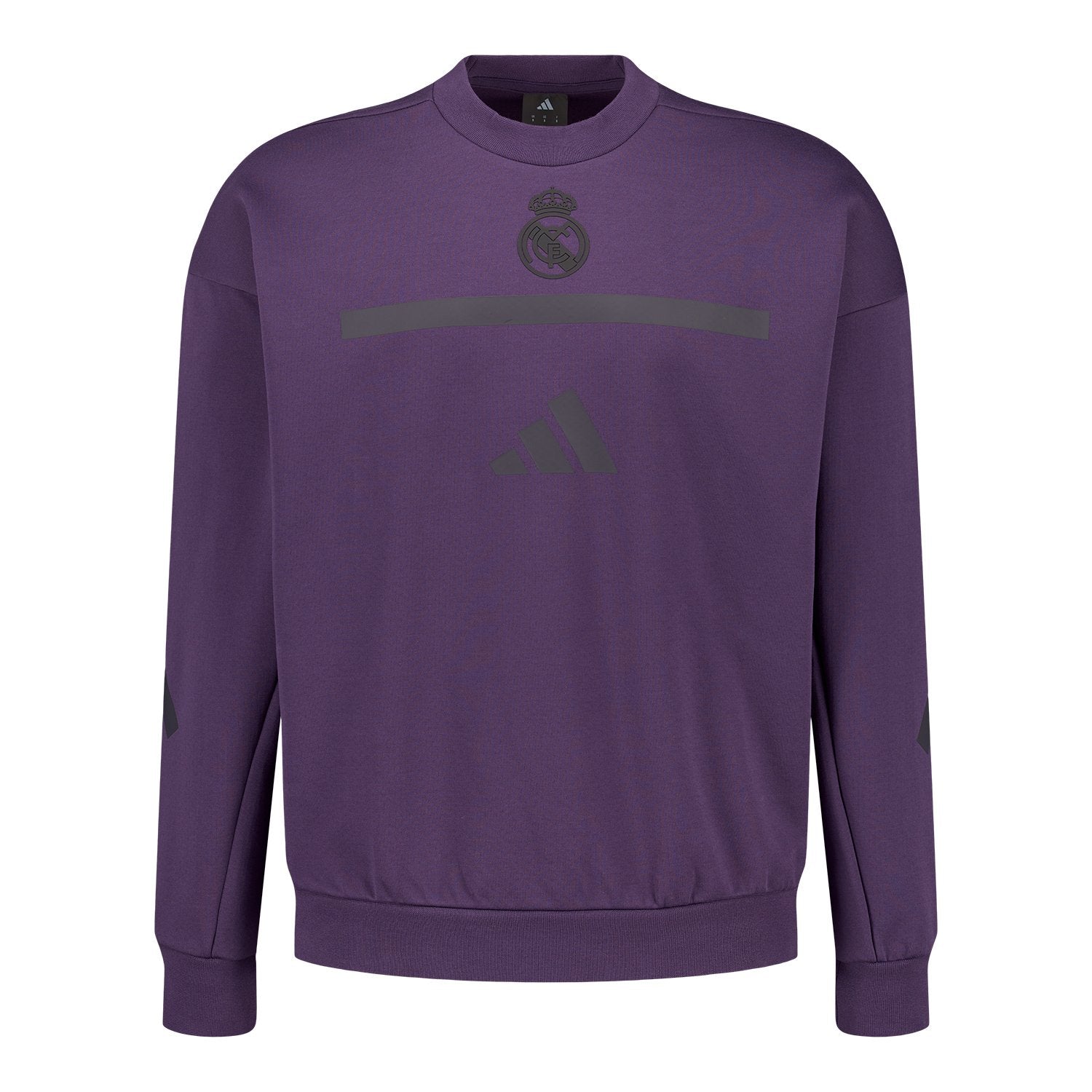 Mens Adidas Real Urban Sweatshirt Purple