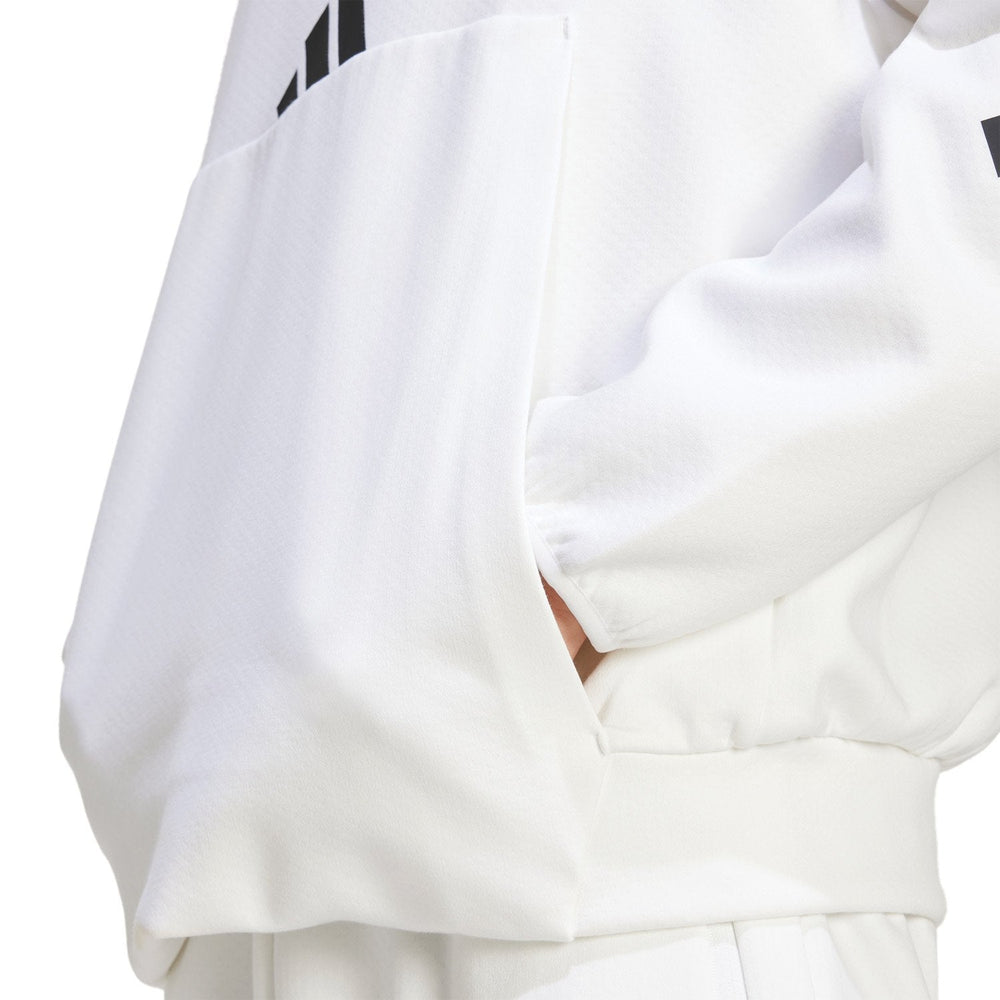 Mens adidas Real Urban Hoodie White