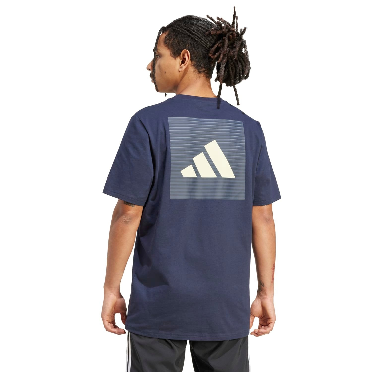 Mens adidas SZN Graphic T-Shirt 25/26 Navy